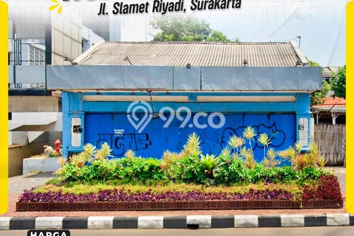 Komersial Disewa di Slamet Riyadi, Solo, LT 218m2 / LB 218m2 Komersial Disewa di Slamet Riyadi, Solo, LT 218m2 / LB 218m2