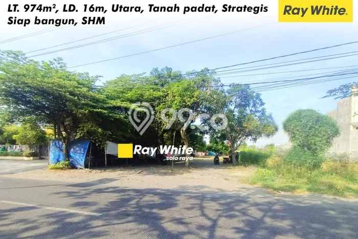 Tanah Kosong Disewakan di Baki, Sukoharjo, Luas 974m2 Tanah Kosong Disewakan di Baki, Sukoharjo, Luas 974m2