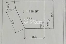 Tanah Dijual di Tangerang Seluas 258m2 Strategis Tanah Dijual di Tangerang Seluas 258m2 Strategis