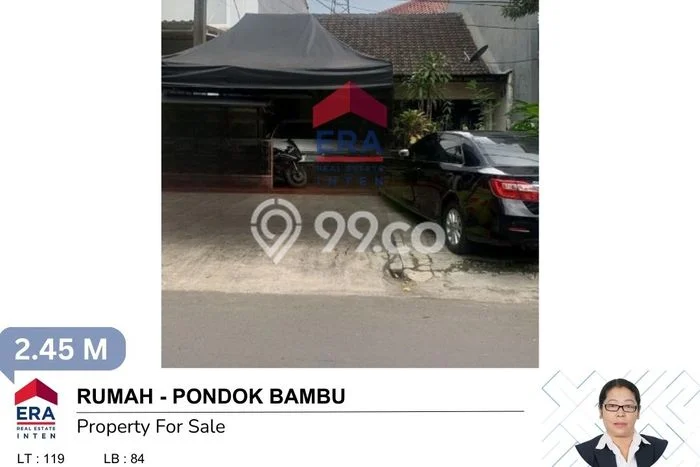 Jual Rumah Eksklusif 3 KT di Pondok Bambu, Jakarta Timur Jual Rumah Eksklusif 3 KT di Pondok Bambu, Jakarta Timur