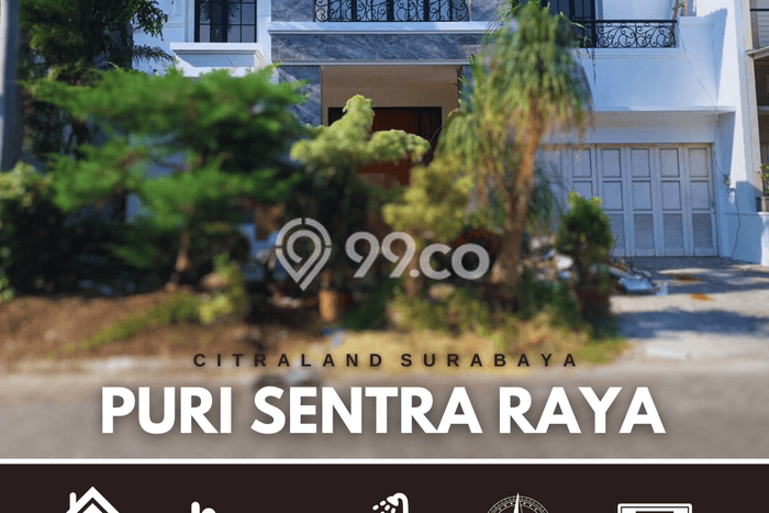 Rumah Elit LB 380m2 Siap Pakai Desain Elegan di Citraland, Surabaya Rumah Elit LB 380m2 Siap Pakai Desain Elegan di Citraland, Surabaya