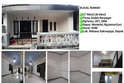 Rumah Modern 2 Kamar LT 90m2 di Sukmajaya Rumah Modern 2 Kamar LT 90m2 di Sukmajaya