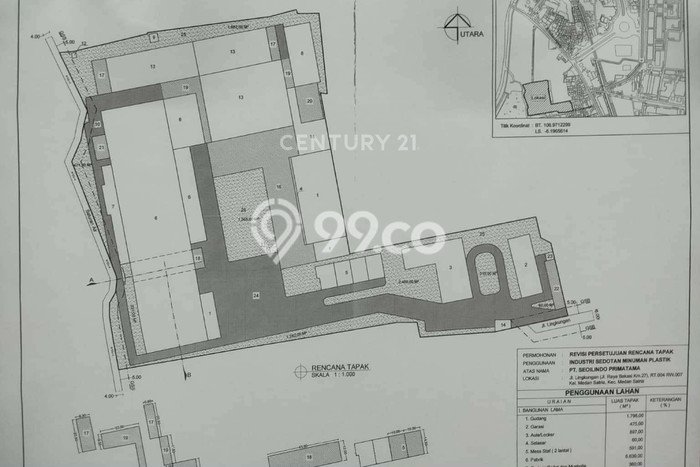 Gudang Dijual Lokasi Emas di Babelan Luas 19000m2 Gudang Dijual Lokasi Emas di Babelan Luas 19000m2