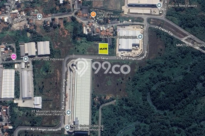 Tanah Kavling untuk Dijual di Cibitung Bekasi 4476m2 Tanah Kavling untuk Dijual di Cibitung Bekasi 4476m2