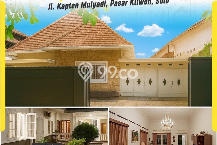 Rumah Nyaman dengan 8 Kamar Tidur di Kawasan Pasar Kliwon, Solo Rumah Nyaman dengan 8 Kamar Tidur di Kawasan Pasar Kliwon, Solo