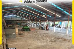 Unit Pabrik Dijual di Polokarto Sukoharjo 7000m2 Unit Pabrik Dijual di Polokarto Sukoharjo 7000m2