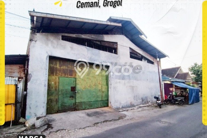 LOKASI SUPER STRATEGIS! Gudang Kawasan Grogol, Luas 377m², Area Bisnis LOKASI SUPER STRATEGIS! Gudang Kawasan Grogol, Luas 377m², Area Bisnis