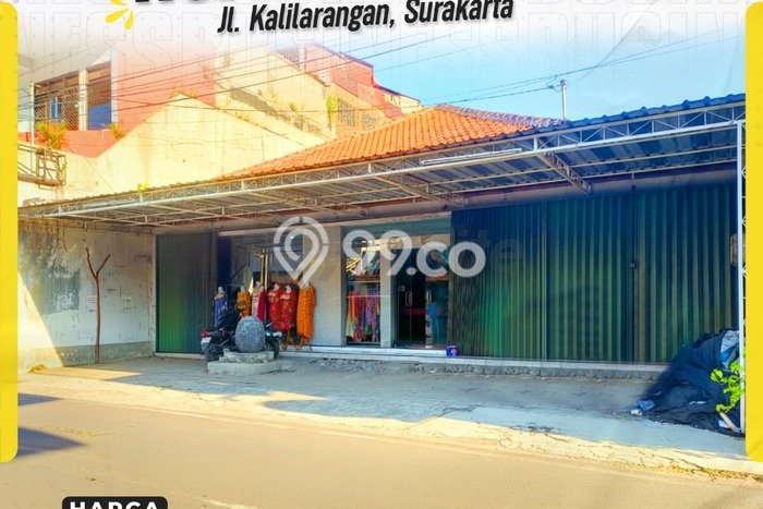 FOR SALE! Komersial di Pasar Kliwon Surakarta, LT 406m2, LB 406m2 FOR SALE! Komersial di Pasar Kliwon Surakarta, LT 406m2, LB 406m2
