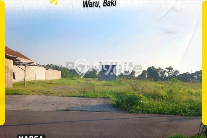 Tanah di Baki, Sukoharjo Luas 2403m2 Dijual Segera Tanah di Baki, Sukoharjo Luas 2403m2 Dijual Segera