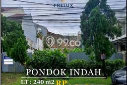 Untuk Dijual Tanah 240m2 di Pondok Indah, Jakarta Selatan Untuk Dijual Tanah 240m2 di Pondok Indah, Jakarta Selatan