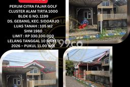 Jual Rumah Harga Miring Candi Punya 2 Kamar & LT 105m2 Jual Rumah Harga Miring Candi Punya 2 Kamar & LT 105m2