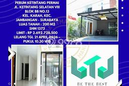 Jual Rumah Luas Elegan Dengan View Cantik di Ketintang, Surabaya Jual Rumah Luas Elegan Dengan View Cantik di Ketintang, Surabaya