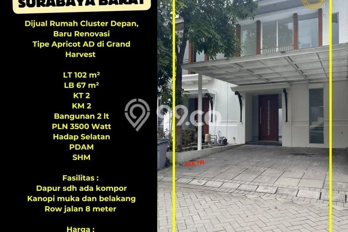 Rumah Luas Asri 2 KT Siap Pakai di Karangpilang Surabaya Rumah Luas Asri 2 KT Siap Pakai di Karangpilang Surabaya
