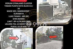 Dijual Rumah Premium dengan Fasilitas Sekitar Komplit di Sambikerep, Surabaya Dijual Rumah Premium dengan Fasilitas Sekitar Komplit di Sambikerep, Surabaya