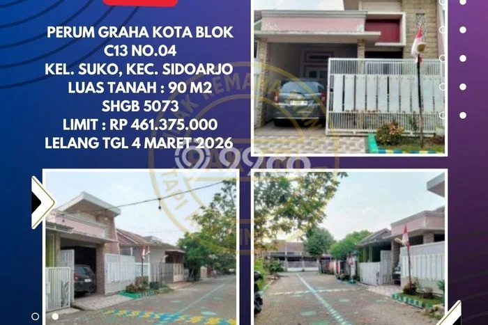 Rumah Terjangkau Dijual di Sidoarjo, Sidoarjo Harga Rp 461 Juta Rumah Terjangkau Dijual di Sidoarjo, Sidoarjo Harga Rp 461 Juta
