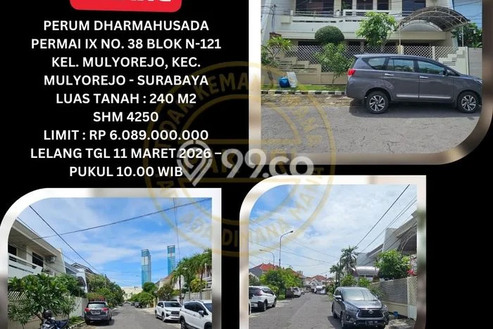 Hot Offer Hunian Mewah Ideal dan Luas di Mulyorejo, Surabaya Hot Offer Hunian Mewah Ideal dan Luas di Mulyorejo, Surabaya