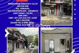 Rumah Minimalis 2 KT LT 120m2 di Karangpilang Rumah Minimalis 2 KT LT 120m2 di Karangpilang