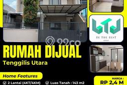 Dijual Rumah 4 Kamar Lokasi Ideal Nyaman dan Strategis di Tenggilis Mejoyo Dijual Rumah 4 Kamar Lokasi Ideal Nyaman dan Strategis di Tenggilis Mejoyo
