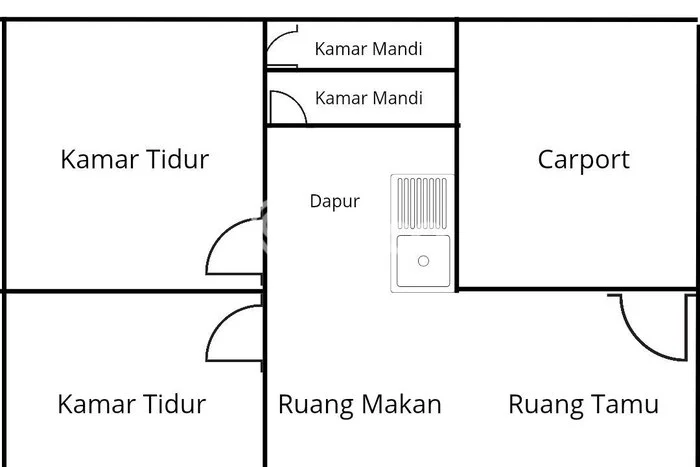 Rumah Minimalis LB/LT 50m2/60m2 Dijual Area Condet, Jakarta Timur Rumah Minimalis LB/LT 50m2/60m2 Dijual Area Condet, Jakarta Timur