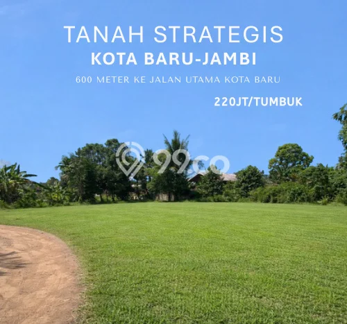 Tanah Dijual Lokasi Kota Baru, Jambi Luas 152m2 Legalitas Aman Tanah Dijual Lokasi Kota Baru, Jambi Luas 152m2 Legalitas Aman