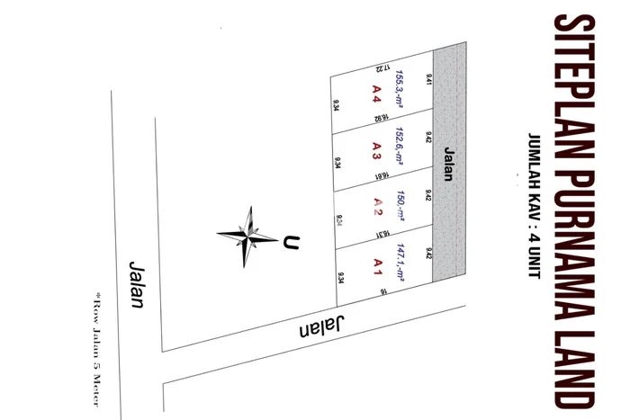 Tanah Kosong Dijual di Jambi dengan Area 147m2 Tanah Kosong Dijual di Jambi dengan Area 147m2