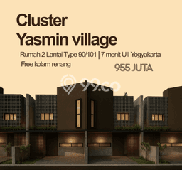 Rumah Strategis Modern Lb 90m2 di Ngaglik, Sleman Rumah Strategis Modern Lb 90m2 di Ngaglik, Sleman