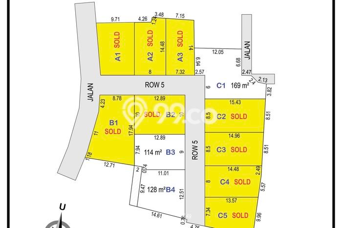 Tanah di Kulonprogo, Luas 122m², Dekat Jalan Raya Tanah di Kulonprogo, Luas 122m², Dekat Jalan Raya
