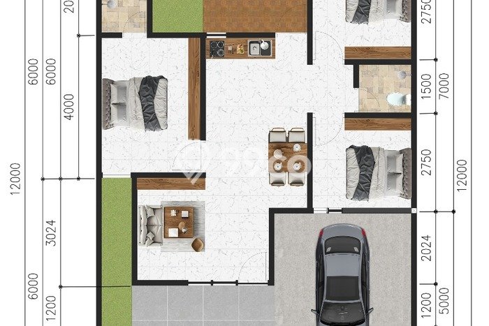 Rumah Strategis Minimalis Lb 70m2 di Sleman, Sleman Rumah Strategis Minimalis Lb 70m2 di Sleman, Sleman