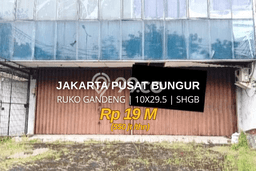 FOR RENT! Ruko di Bungur Cocok untuk Bisnis 720m2 FOR RENT! Ruko di Bungur Cocok untuk Bisnis 720m2
