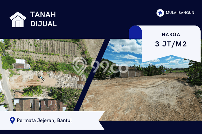Untuk Dijual Tanah di Bantul Bantul Luas 202m2 SHM Untuk Dijual Tanah di Bantul Bantul Luas 202m2 SHM