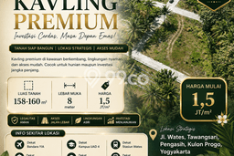Lahan Kosong Dijual di Kulon Progo dengan Area 127m2 Lahan Kosong Dijual di Kulon Progo dengan Area 127m2