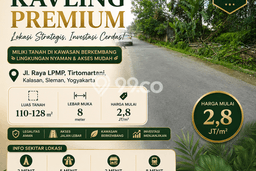 Lahan untuk Dijual di Kalasan Sleman Luas 128m2 Lahan untuk Dijual di Kalasan Sleman Luas 128m2