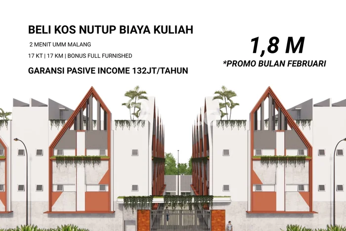 Kost untuk Dijual di Malang Kota Punya 17 Kamar Kost untuk Dijual di Malang Kota Punya 17 Kamar