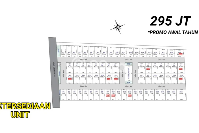 Rumah Murah LT 72m2 di Bandulan Akses Mudah Rumah Murah LT 72m2 di Bandulan Akses Mudah