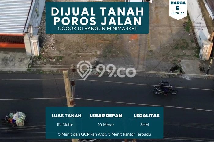 Kavling Tanah untuk Dijual di Bumiayu, Malang, Luas 112m2 Kavling Tanah untuk Dijual di Bumiayu, Malang, Luas 112m2