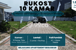 Unit Kost Dijual di Kawasan Lowokwaru Malang dengan 10 KT Unit Kost Dijual di Kawasan Lowokwaru Malang dengan 10 KT