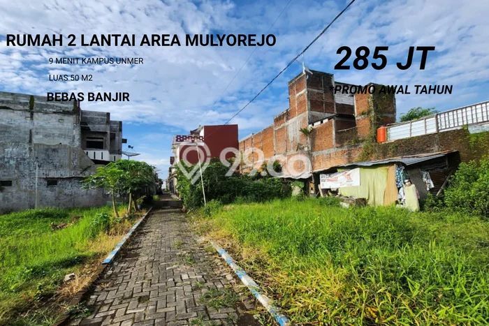 Rumah Modern LB/LT 36m2/50m2 Dijual di Mulyorejo, Malang Rumah Modern LB/LT 36m2/50m2 Dijual di Mulyorejo, Malang