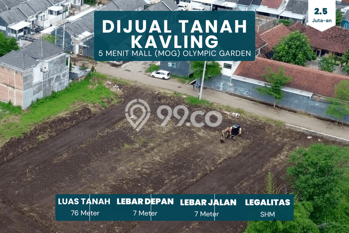 Dijual Tanah Lokasi Bandulan, Malang Seluas 76m2 Dijual Tanah Lokasi Bandulan, Malang Seluas 76m2