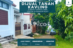 Tanah Dijual di Malang Seluas 168m2 Strategis Tanah Dijual di Malang Seluas 168m2 Strategis