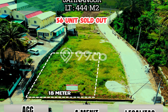 Tanah di Jatinangor, Luas 105m², Dekat Jalan Utama Tanah di Jatinangor, Luas 105m², Dekat Jalan Utama
