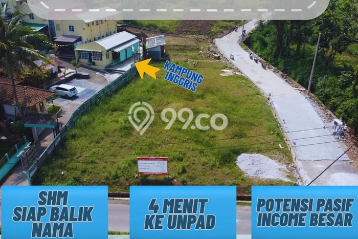 Tanah Komersial Kawasan Jatinangor, Luas 105m², Pinggir Jalan Tanah Komersial Kawasan Jatinangor, Luas 105m², Pinggir Jalan