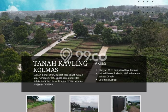 Tanah Kosong Dijual di Cimahi dengan Area 84m2 Tanah Kosong Dijual di Cimahi dengan Area 84m2