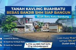 Dijual Tanah Lokasi Buah Batu, Bandung Seluas 71m2 Dijual Tanah Lokasi Buah Batu, Bandung Seluas 71m2