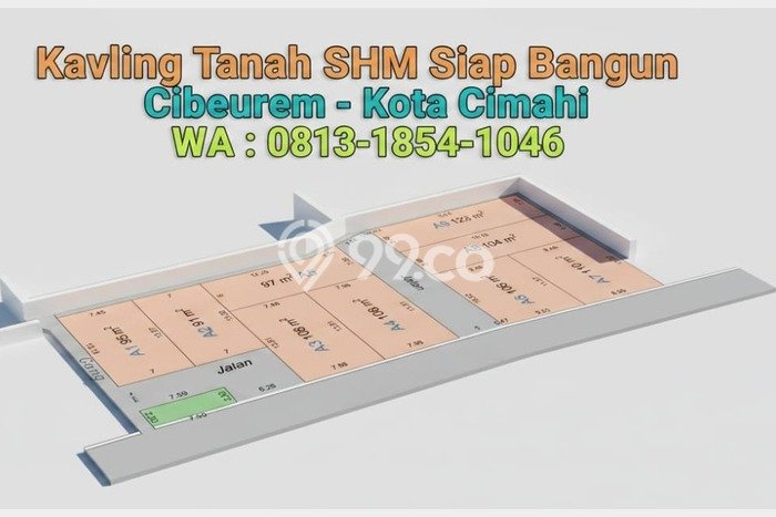 Tanah Kavling di Cicendo Dijual dengan Luas 91m2 Tanah Kavling di Cicendo Dijual dengan Luas 91m2