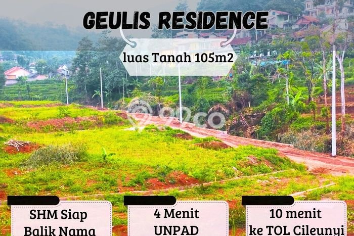 Tanah di Jatinangor, Luas 105m², Area Potensial, Dekat Jatinangor, Sumedang, Sumedang Tanah di Jatinangor, Luas 105m², Area Potensial, Dekat Jatinangor, Sumedang, Sumedang