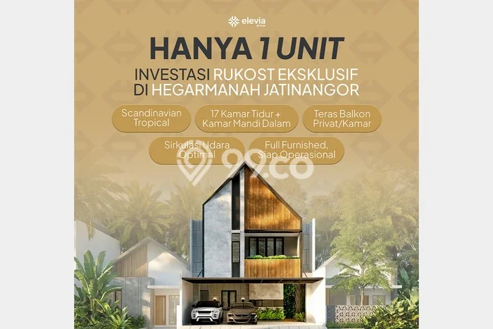 Rumah Kost untuk Dijual di Soekarno Hatta Punya 17 Kamar Rumah Kost untuk Dijual di Soekarno Hatta Punya 17 Kamar