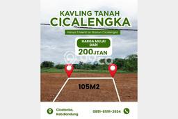Tanah Dijual Lokasi Cicalengka, Bandung dengan Luas Tanah 83m2 dan Status SHM Tanah Dijual Lokasi Cicalengka, Bandung dengan Luas Tanah 83m2 dan Status SHM