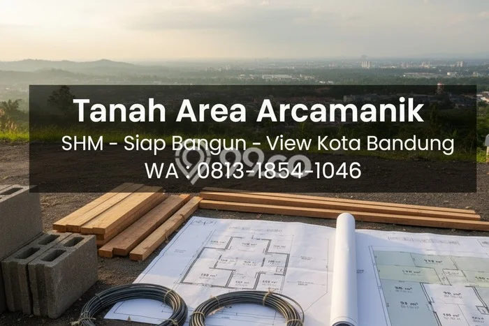 Kavling Tanah Dijual di Arcamanik, Bandung, Luas 98m2 Area Strategis Kavling Tanah Dijual di Arcamanik, Bandung, Luas 98m2 Area Strategis