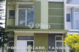 Jual Rumah Modern 2 KT di Pondok Cabe, Tangerang Jual Rumah Modern 2 KT di Pondok Cabe, Tangerang