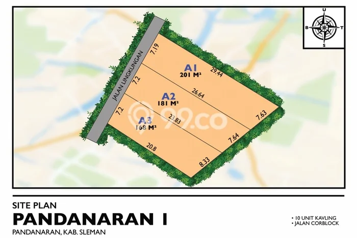 Kavling Tanah di Pakem Dijual Luas 168m2 Legalitas SHM Kavling Tanah di Pakem Dijual Luas 168m2 Legalitas SHM